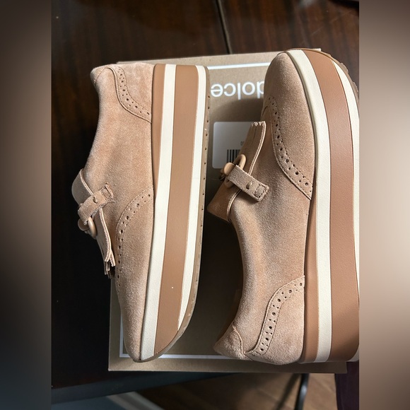 Suede Dolce Vida Platform Sneaker Loafers - Picture 7 of 8